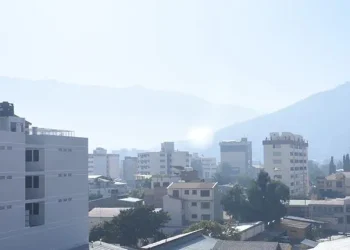 Temporada de invierno afecta a la calidad del aire en Cochabamba. FOTO: RRSS