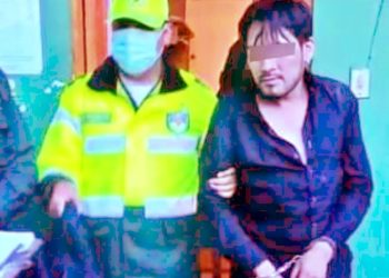 El juez octavo de Instrucción Penal determinó la detención preventiva por cinco meses para B. Martínez. Foto: Policía Boliviana