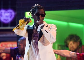 Young Thug es una influyente estrella de hip-hop. Foto: AFP