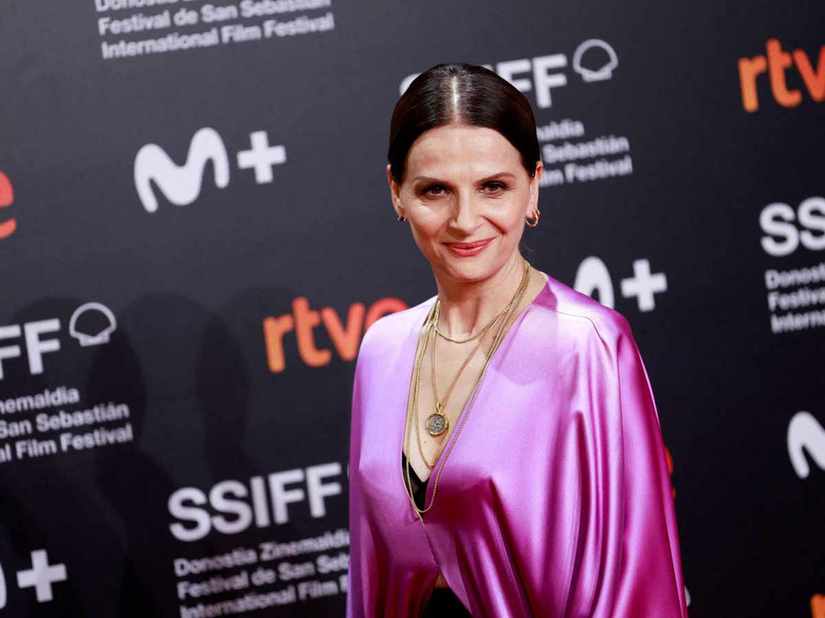 La actriz francesa Juliette Binoche. Foto: Reuters.