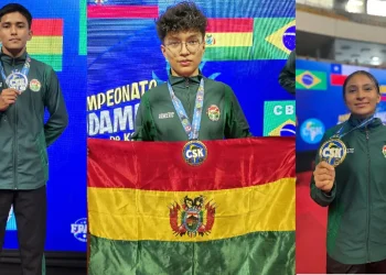 Bolivia gana cinco medallas en el Sudamericano de Karate