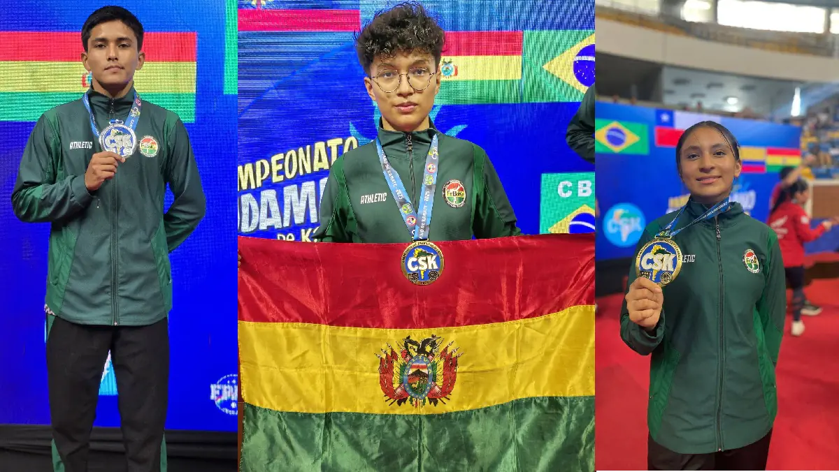 Bolivia gana cinco medallas en el Sudamericano de Karate