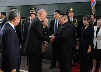 El líder norcoreano llegó a China para un encuentro con Putin y Xi/KCNA