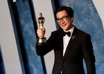 Ke Huy Quan obtuvo el Óscar al mejor actor de reparto. Foto: AFP