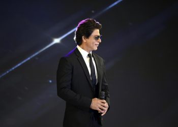 El estreno de la película más reciente de Shah Rukh Khan, "Pathaan", fue un acontecimiento nacional en India. Foto: AFP.