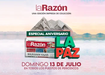 La Razón dedica su edición impresa de julio a La Paz con un especial de colección