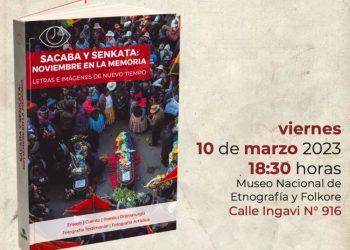 La invitación de la presentación del libro de la FCBCB. Foto: FCBCB.