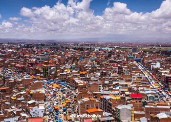 En la ciudad de El Alto hay zonas en seguridad ciudadana. Foto: LuchoXBolivia