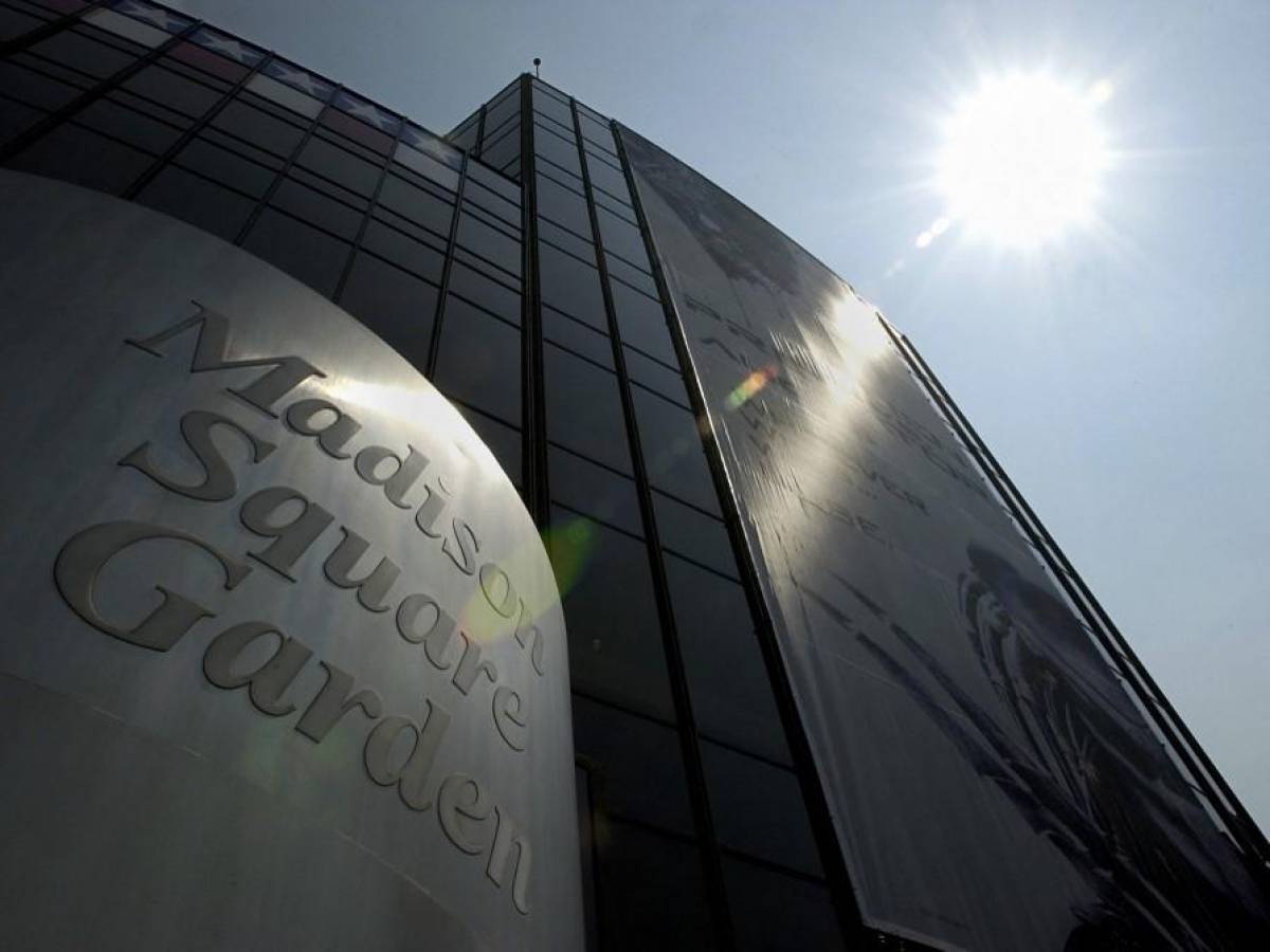 El famoso Madison Square Garden (MSG) de Manhattan está en el centro de la polémica. Foto: AFP.