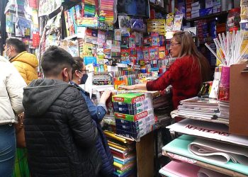 Crece la demanda de útiles escolares, hay leves incrementos en la recta final para el inicio de clases