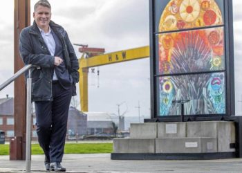 En los astilleros de Belfast, se encuentran algunos de los estudios de cine más grandes de Europa. Foto: AFP