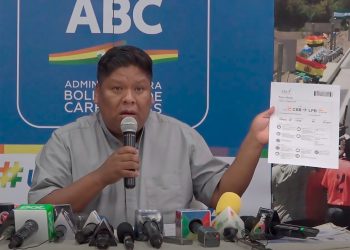 Nina aclara que no estuvo en un inmueble de la ABC Cochabamba en Navidad