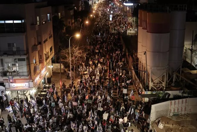 También ha habido concentraciones en Jerusalén y en ciudades como Raanana y Ashdod. Foto: Notimerica