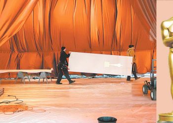 GALA. Preparativos previos a la ceremonia de los premios Óscar.
