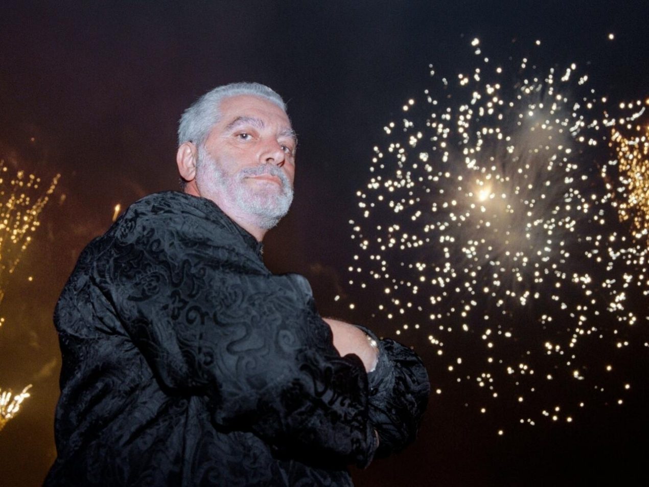 El modisto Paco Rabanne, el 3 de septiembre de 1995 en París. Foto: AFP.