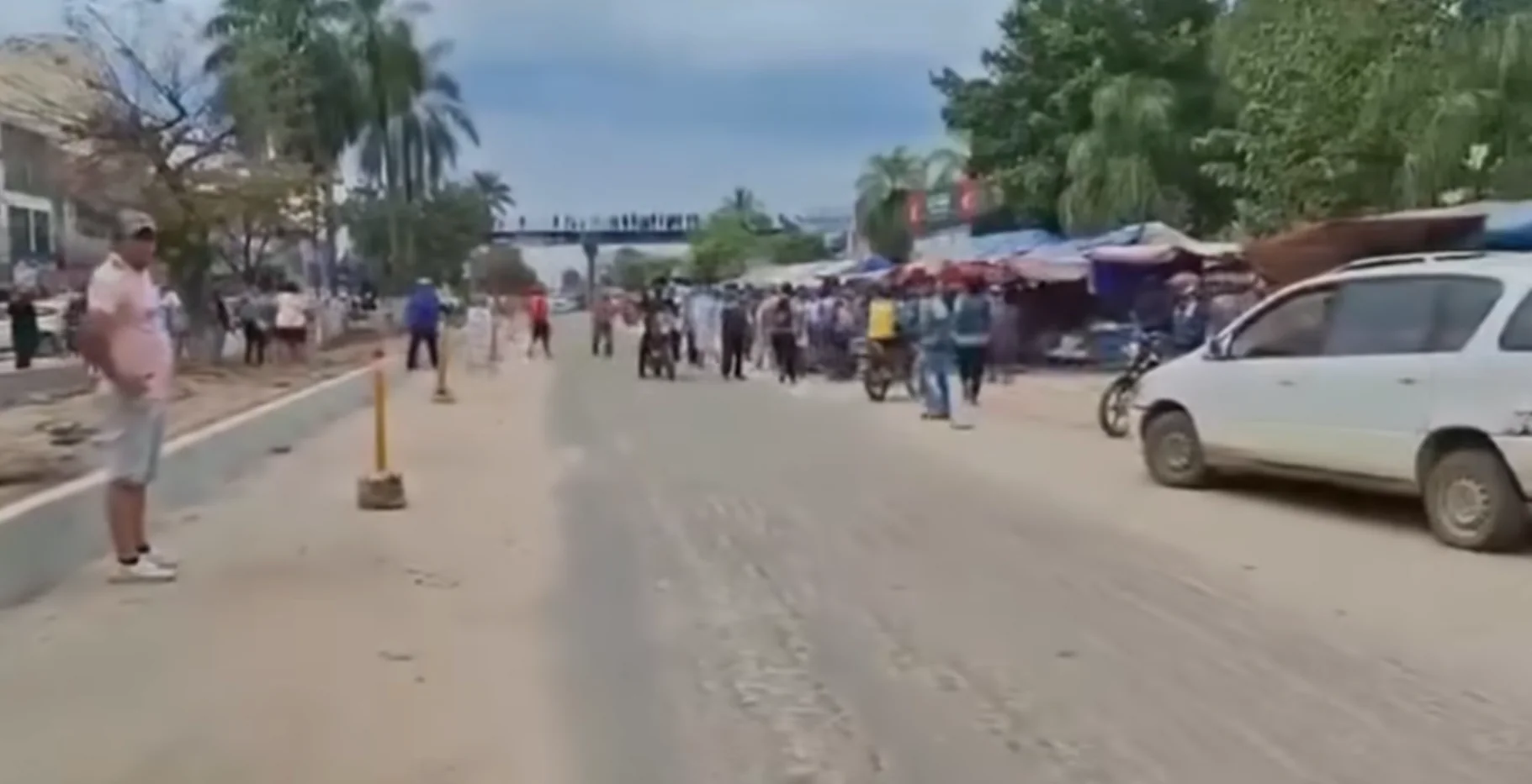 Evistas interrumpen la proclamación de Andrónico en Yapacaní