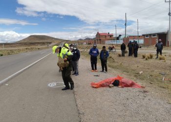 Los accidentes continúan en la carretera La Paz-Oruro. Foto: Policía Rural y Fronteriza