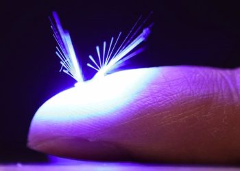 Para su hada artificial, Hao Zeng y Jianfeng Yang se inspiraron en las semillas de diente de león. Foto: Tampere University.