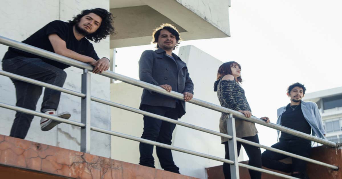 MÚSICOS. Daniel Pietro Andrade, Álvaro Cuevas Tellería, Julie Marín García y César Lugones Alcázar son Ciudad Líquida.