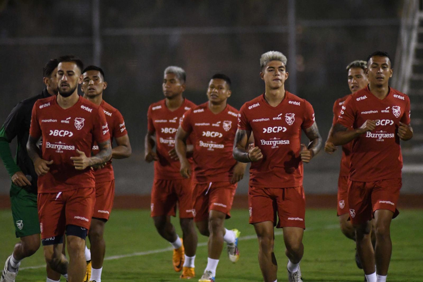 La selección boliviana, con sus ‘legionarios’; solo falta Martins