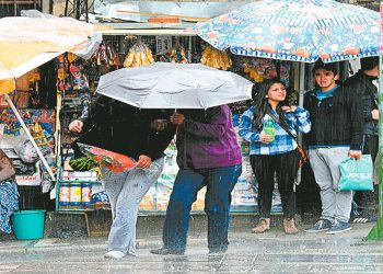 CLIMA. Senamhi emite alertas por lluvias.