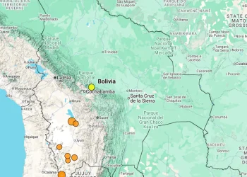 Se reporta sismo de magnitud 3,8 en el Chapare