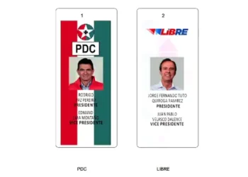 PDC será el primero en la papeleta del balotaje