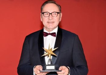 Kevin Spacey fue premiado por el Museo Nacional de Cine, pese a las denuncias por delitos sexuales. Foto: Getty Images.