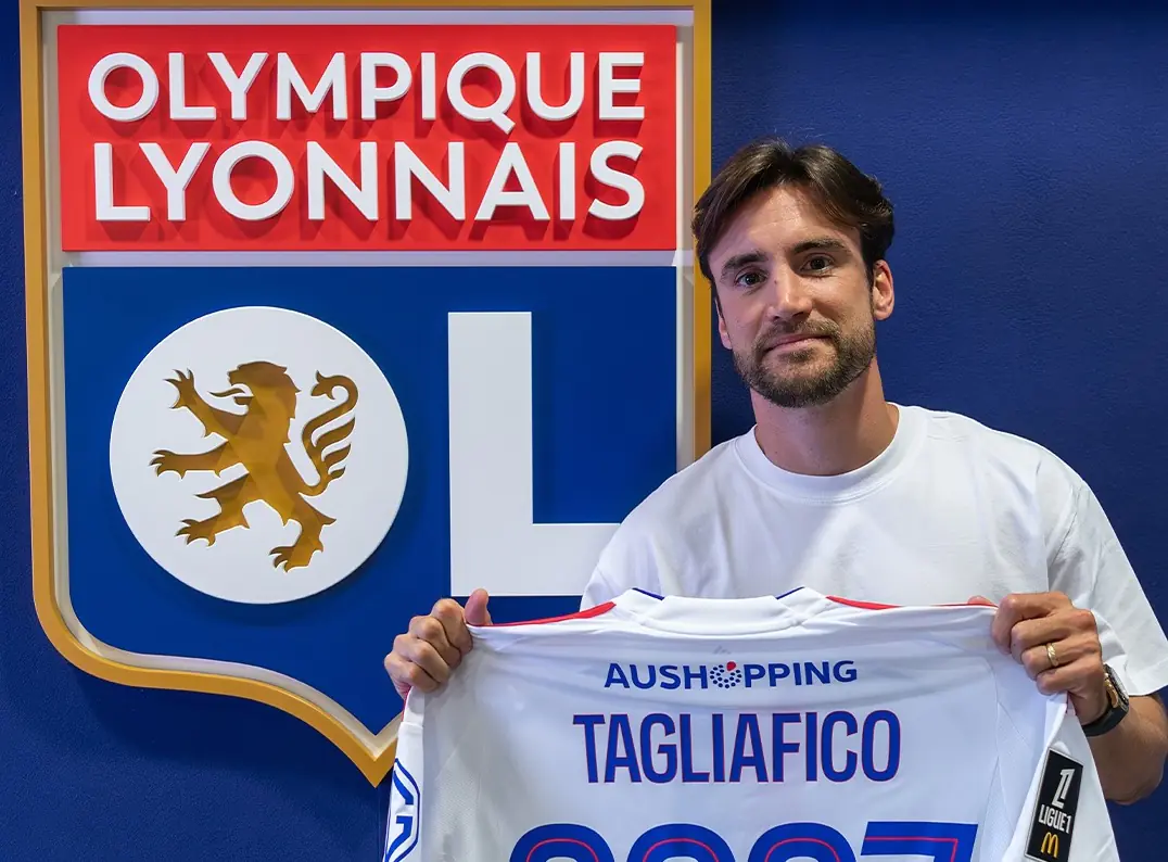 El argentino Tagliafico renueva con el Lyon hasta 2027