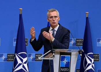 El secretario general de la OTAN, Jens Stoltenberg. Foto: AFP.