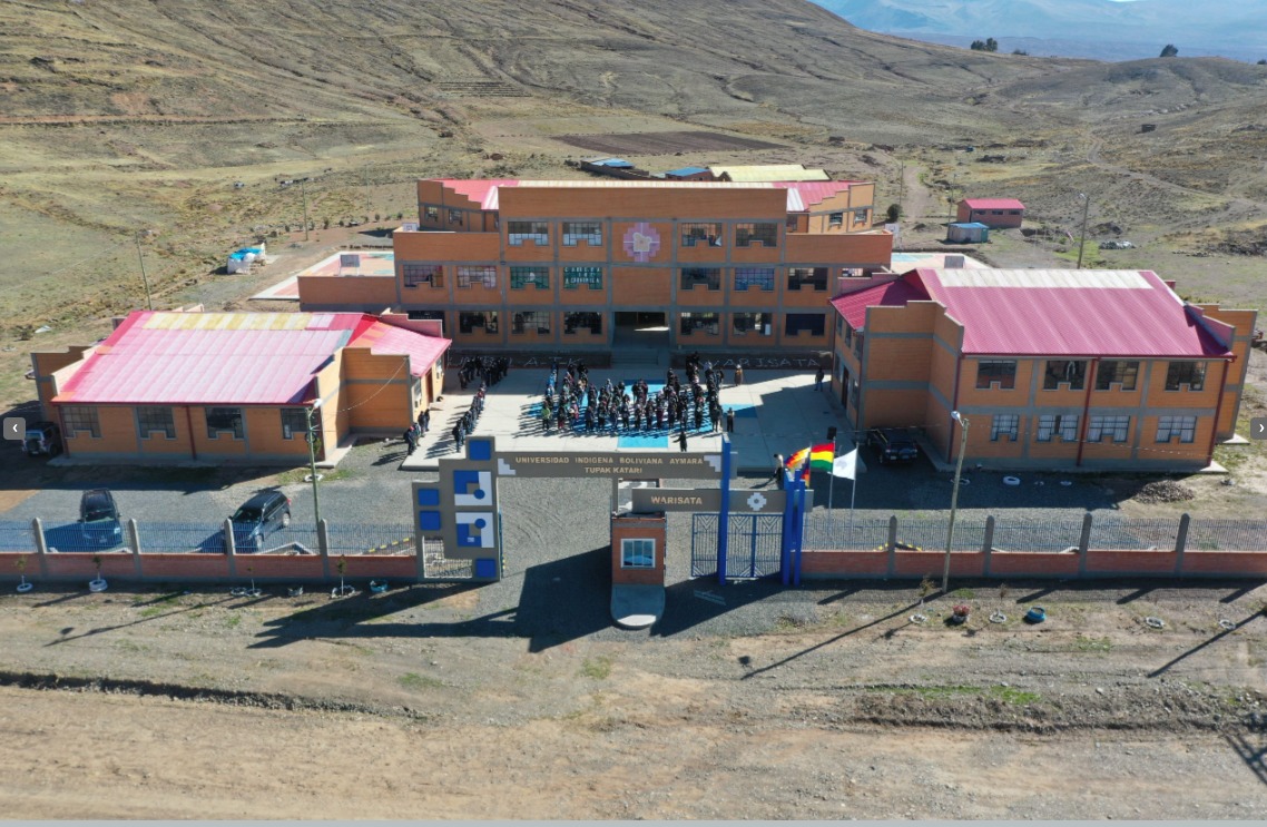 La Universidad Indígena Boliviana Aymara en Warisata. Foto: Unibol