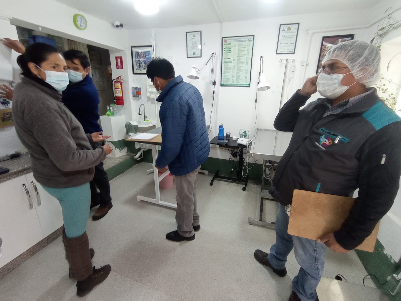 Zoonosis realiza las inspecciones en las actividades económicas. Foto: AMUN