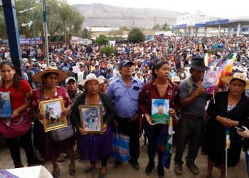 Familiares de las víctimas de Huayllani piden justicia. Foto: APG