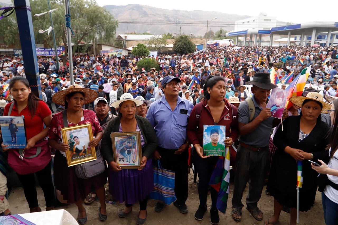 Familiares de las víctimas de Huayllani piden justicia. Foto: APG