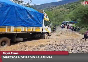 Lluvias generan problemas en las rutas a los Yungas de La Paz