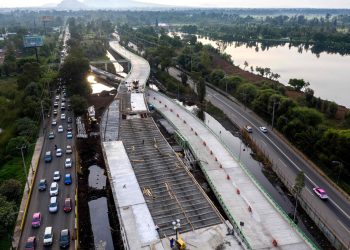 La mole de concreto que amenaza una icónica reserva de Ciudad de México