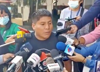 Loza salió nuevamente en defensa de Morales y esta vez en contra de autoridades peruanas.