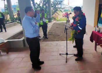 El exfiscal General del Estado Ramiro Guerrero jura como nuevo Viceministro de Tierras