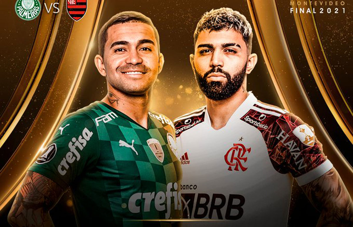 Palmeiras-Flamengo, duelo de campeones por la conquista de la Libertadores