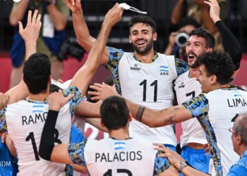 Argentina gana a Brasil y es bronce olímpico en voleibol 33 años después