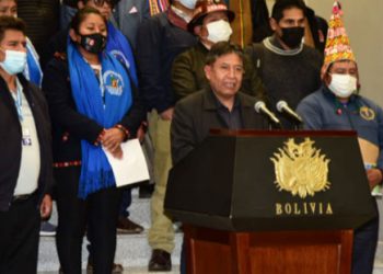 Ante anuncio de paro, sectores y Choquehuanca advierten con defensa del gobierno de Arce