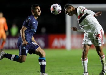 Racing a octavos de Libertadores tras superar 1-0 a Sao Paulo en Brasil