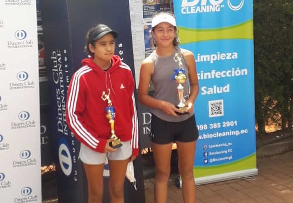 Tenis: Boliviana Castro es campeona Sub-14 en Ecuador