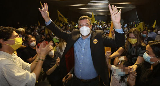 ‘No más violencia en Chile’, promete el candidato Sebastián Sichel al cerrar su campaña