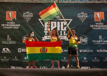 Atletas bolivianos terminan el exigente Mundial de Skyrunning en España