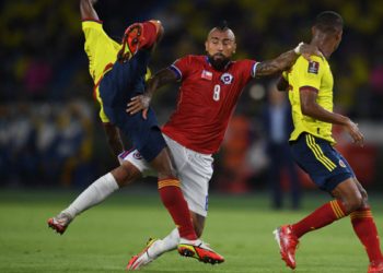 Colombia gana 3-1 a Chile y aprieta pelea por clasificación a Qatar-2022