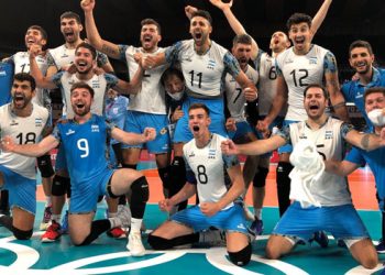Argentina y Brasil se meten en ‘semis’ de voleibol masculino