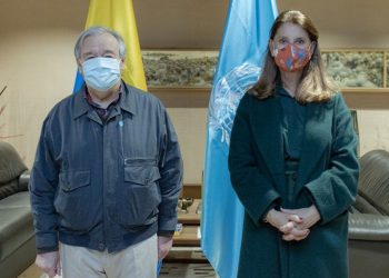 La paz ‘se construye’ en Colombia, elogia Guterres en aniversario de pacto con FARC