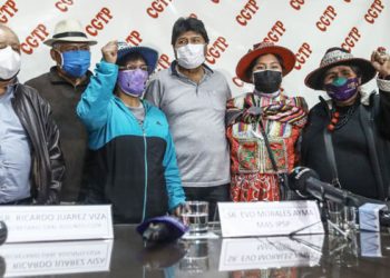 Congreso de Perú desestima moción para declarar ‘persona no grata’ a Evo Morales