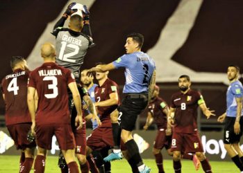 Uruguay empata 0-0 con Venezuela en la clasificatoria sudamericana a Qatar-2022